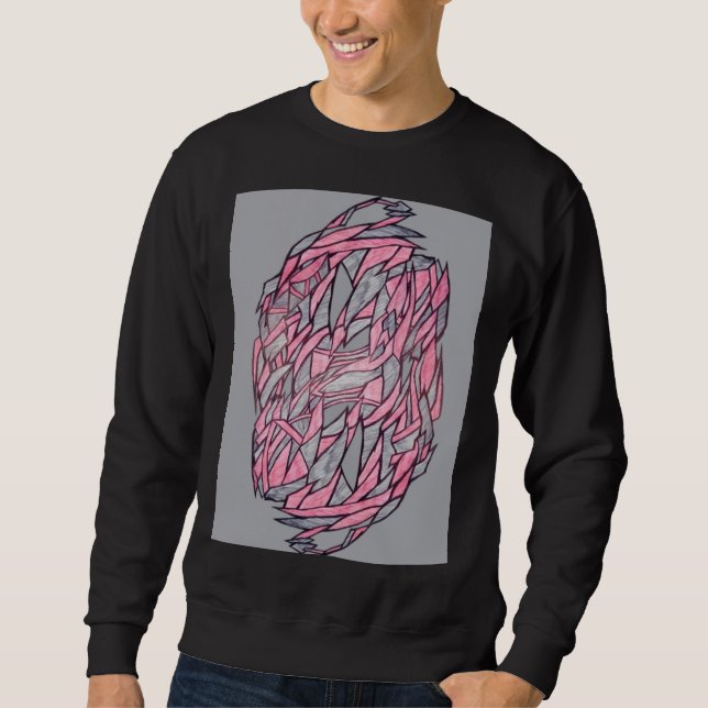 Sudadera Mosaic Men’s Abstract Sweatshirt  (Anverso)