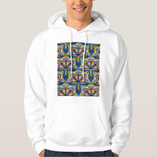 Sudadera Mosaico Indio Talavera: Cerámica sin Marea.