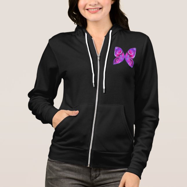 Sudadera mosca en el cielo mariposaT-Shirt (Anverso)