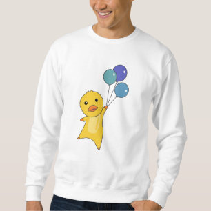 Sudadera Moscas De Pato Con Globos Animales Dulces Para