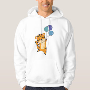 Sudadera Moscas de tigre con globos, niños dulces