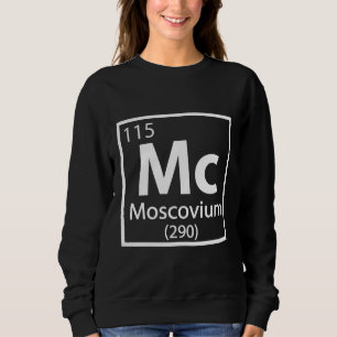 Sudadera Moscovium - Mesa Periódica de Ciencia Rusa