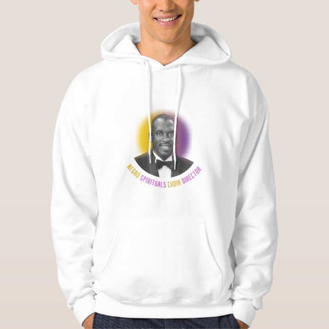 Sudadera Moses Hogan Negro Spirituals Choir Director Hoodie (Anverso)