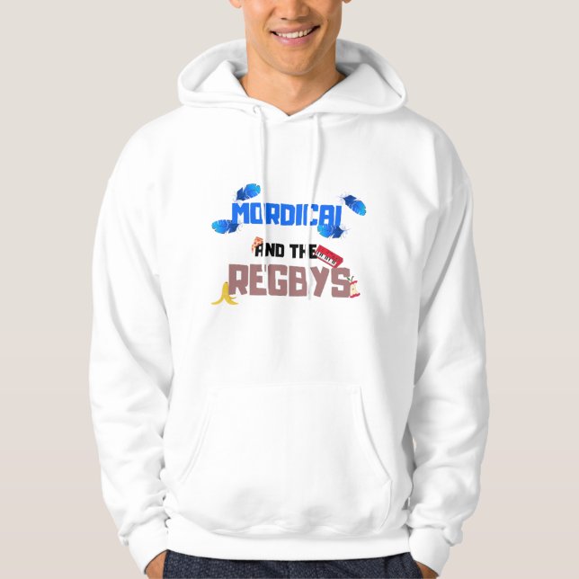 SUDADERA MOSTRACIÓN REGULAR-MORDICAI Y LOS RIGBYS (Anverso)
