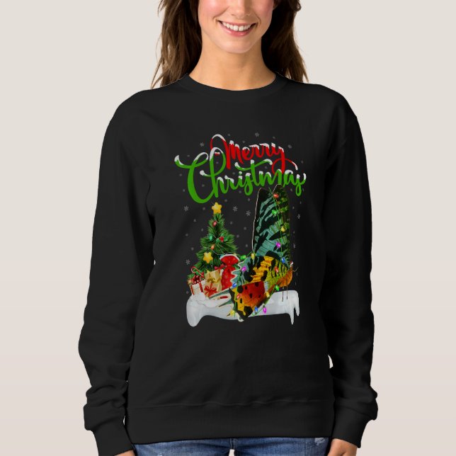 Sudadera Moth  Xmas Decorations Santa Moth Christmas (Anverso)