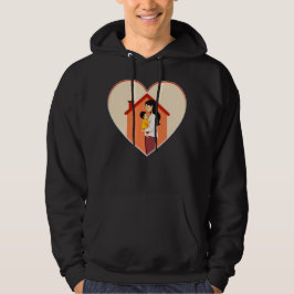 Sudadera Mother and Child Love Illustration – Warm Family