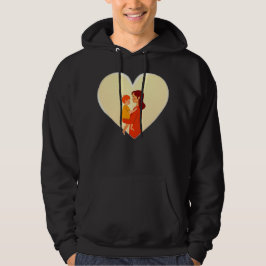 Sudadera Mother and Child Love Illustration – Warm Family