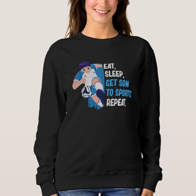 Sudadera Mother Sports Mother's Day  Mommy Mom (Anverso)