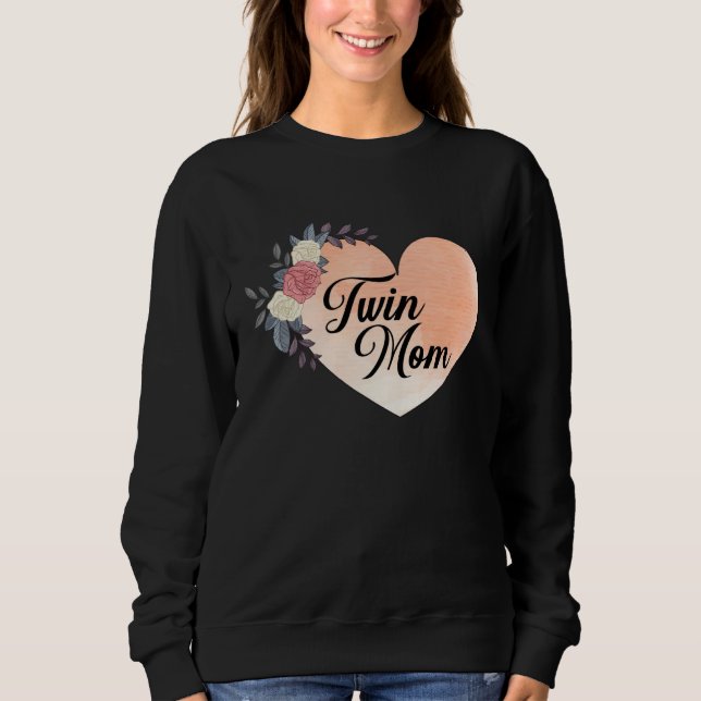 Sudadera Motheru2019s Day Celebration Wife & Twin Mom Grand (Anverso)
