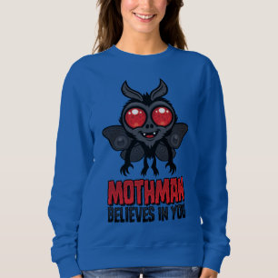 Sudadera Mothman Motivacional Cree En Ti