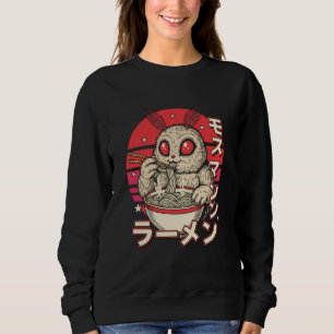 Sudadera Mothman Ramen Anime Monstruo Niños Manga Japonés K