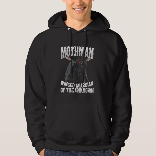 Sudadera Mothman Winged Guardian Del Desconocido Criptid (Anverso)