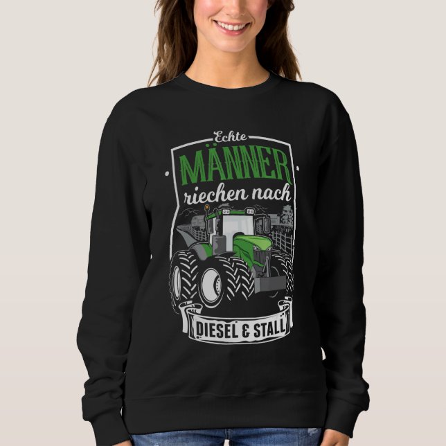 Sudadera Motif de Tractor Farmer con Saying Bauer Agrarstar (Anverso)