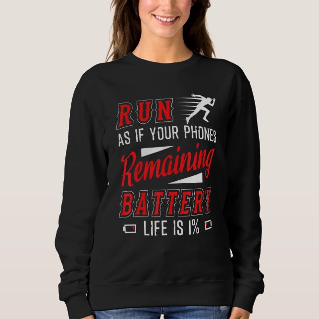 Sudadera Motivación Aptitud Para El Gimnasio (Anverso)