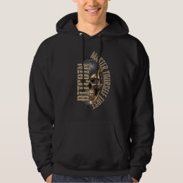 Sudadera motivación BTC | Cráneo | Bitcoin cripto