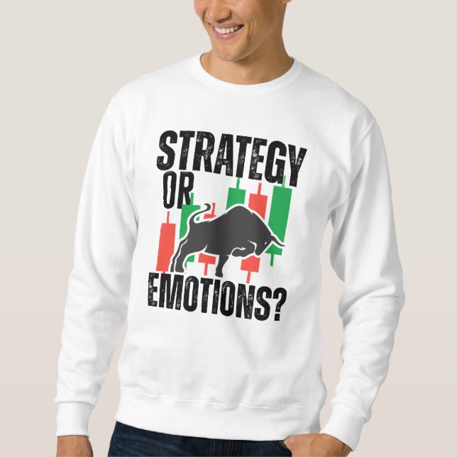 Sudadera Motivación comercial | Mercado de alzas | Estrateg (Anverso)