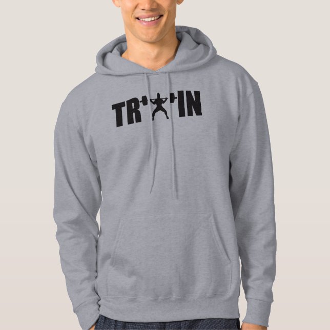 Sudadera Motivación de elevación de potencia - Tren (Anverso)