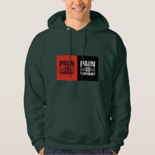 Sudadera Motivacional de Gimnasio 'El Dolor Es Tem