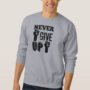 Sudadera Motivacional Nunca te Rindas – Fuerte