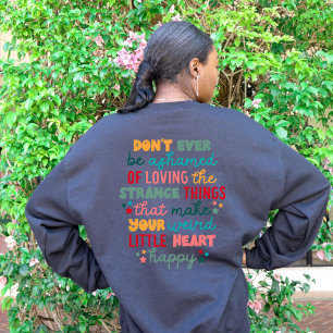Sudadera Motivadores positivos que nunca se avergüenzan