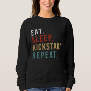 Sudadera Moto de cross vintage Come Duerme Arranque De