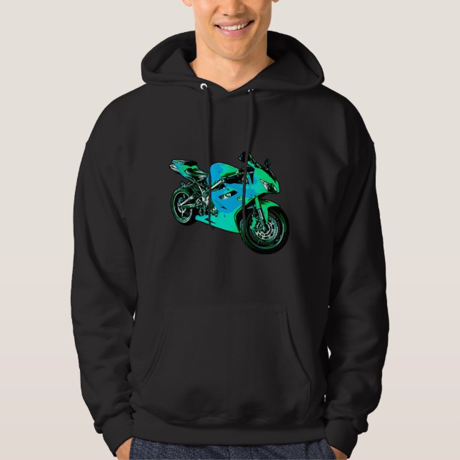 Sudadera Motocicleta (Anverso)
