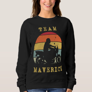 Sudadera Motocicleta Biker Retro Vintage Divertida Poniéndo
