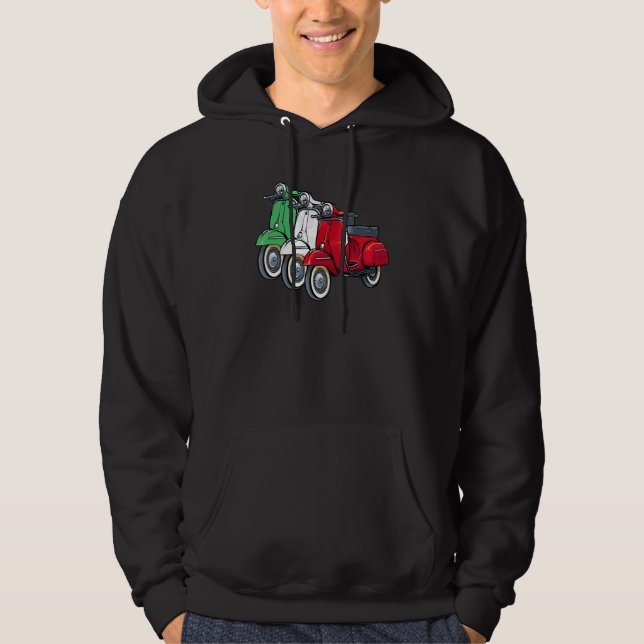 Sudadera Motocicleta de ciclismo italiano Love Italy Sco (Anverso)