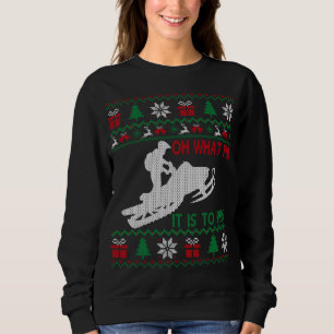 Sudadera Motocicleta De Nieve Oh Qué Diversión Es Pasar Por