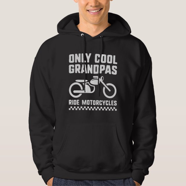 Sudadera Motocicleta del Abuelo Genial (Anverso)