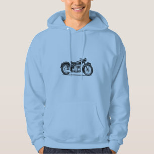 Sudadera Motocicleta del rayo de sol del vintage