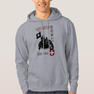 Sudadera Motocicleta Recon suiza de la Segunda Guerra Mundi