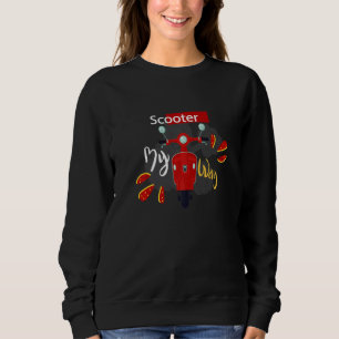 Sudadera Motocicleta Scooter Electric Stunt Moped Rider