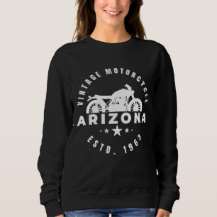 Sudadera Motocicleta Vintage Arizona Establecida en 1963