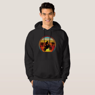 Sudadera Motocicleta Vintage Atardecer 