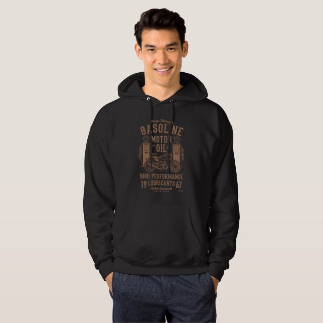 Sudadera Motocicleta Vintage de Alto Rendimiento (Anverso completo)