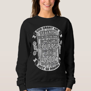 Sudadera Motociclismo de motocicleta cristiano más importan