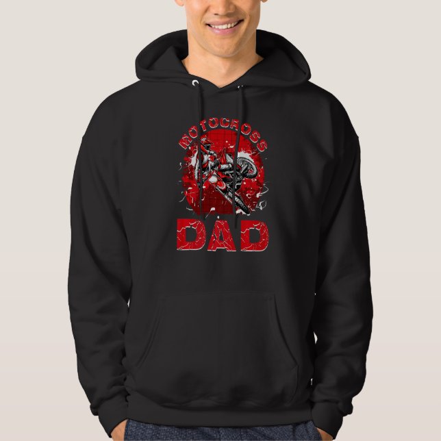 Sudadera Motocross Dad (Anverso)