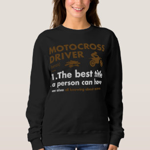 Sudadera Motocross de definición de controlador deportivo