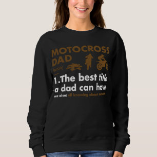 Sudadera Motocross de definición de padre deportivo