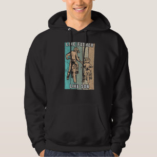 Sudadera Motocross, hijo de papá diciendo el día del padre