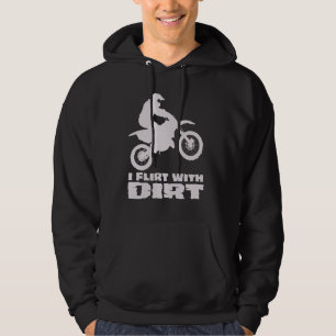Sudadera Motocross I Flirt Con Hombres Sucios Mujeres Adole