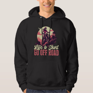 Sudadera Motocross La vida de las mujeres está a poca dista