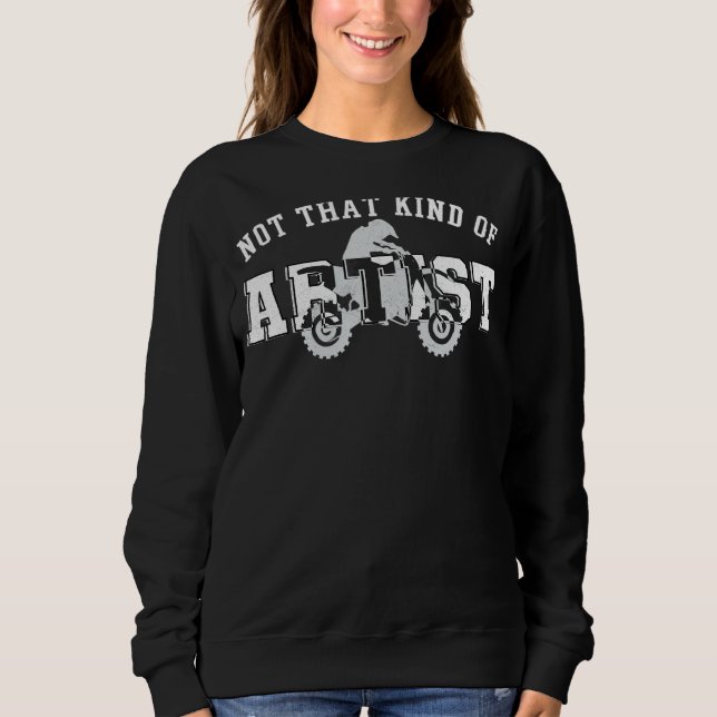 Sudadera Motocross mejor motocicleta (Anverso)
