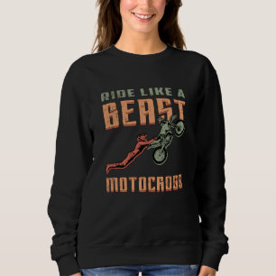 Sudadera Motocross Motorcycle Biker Dirt Funny Gift