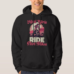 Sudadera Motocross Mujeres Chicas reales montan motocicleta