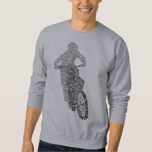 Sudadera Motocross Off Road Motorcycle Word Art