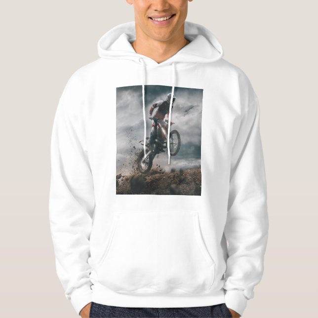 Sudadera Motocross rider (Anverso)