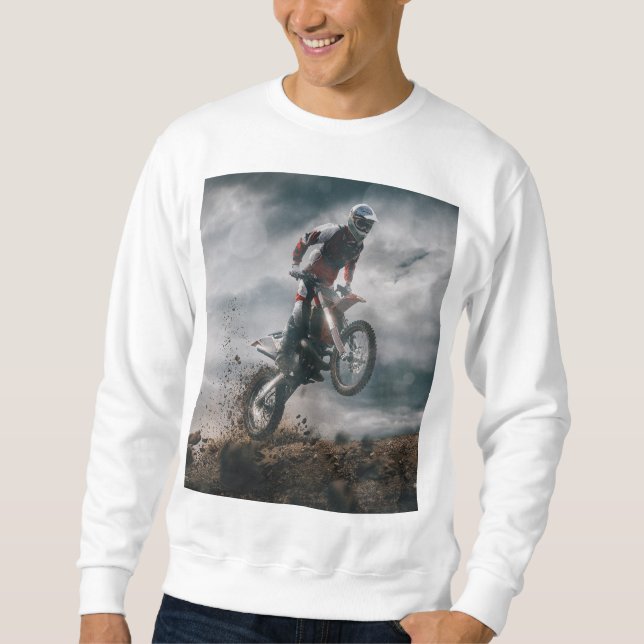 Sudadera Motocross rider (Anverso)