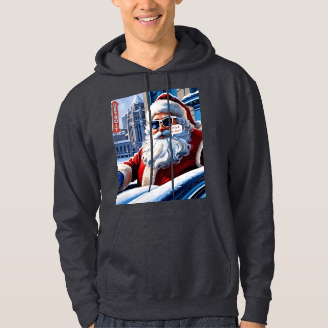 Sudadera Motor City Santa (Anverso)